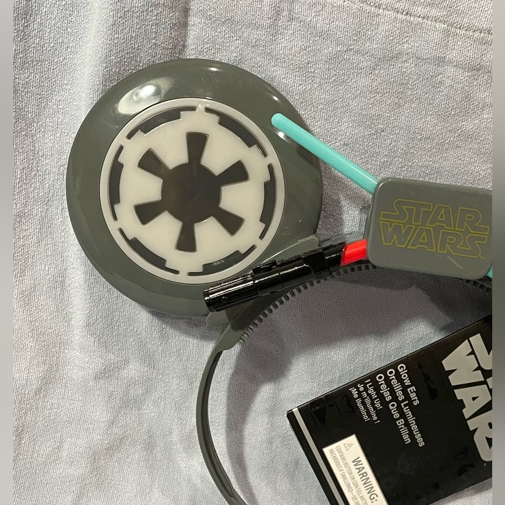 NEW‎ Disney Parks Star Wars Rebel Alliance Galactic Empire Light Up Mickey Ears - Picture 3 of 4